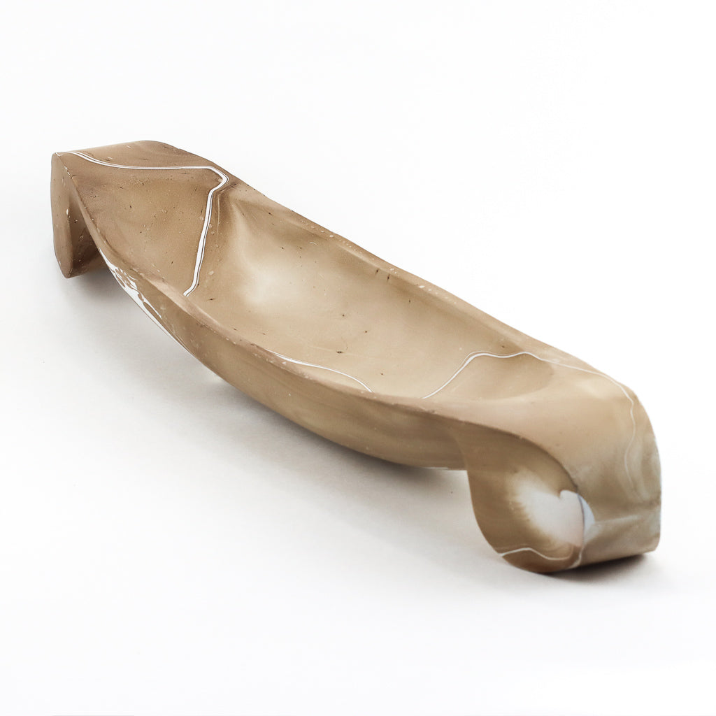 Mango Wood Bread Tray - 4" x 16" (Latte)