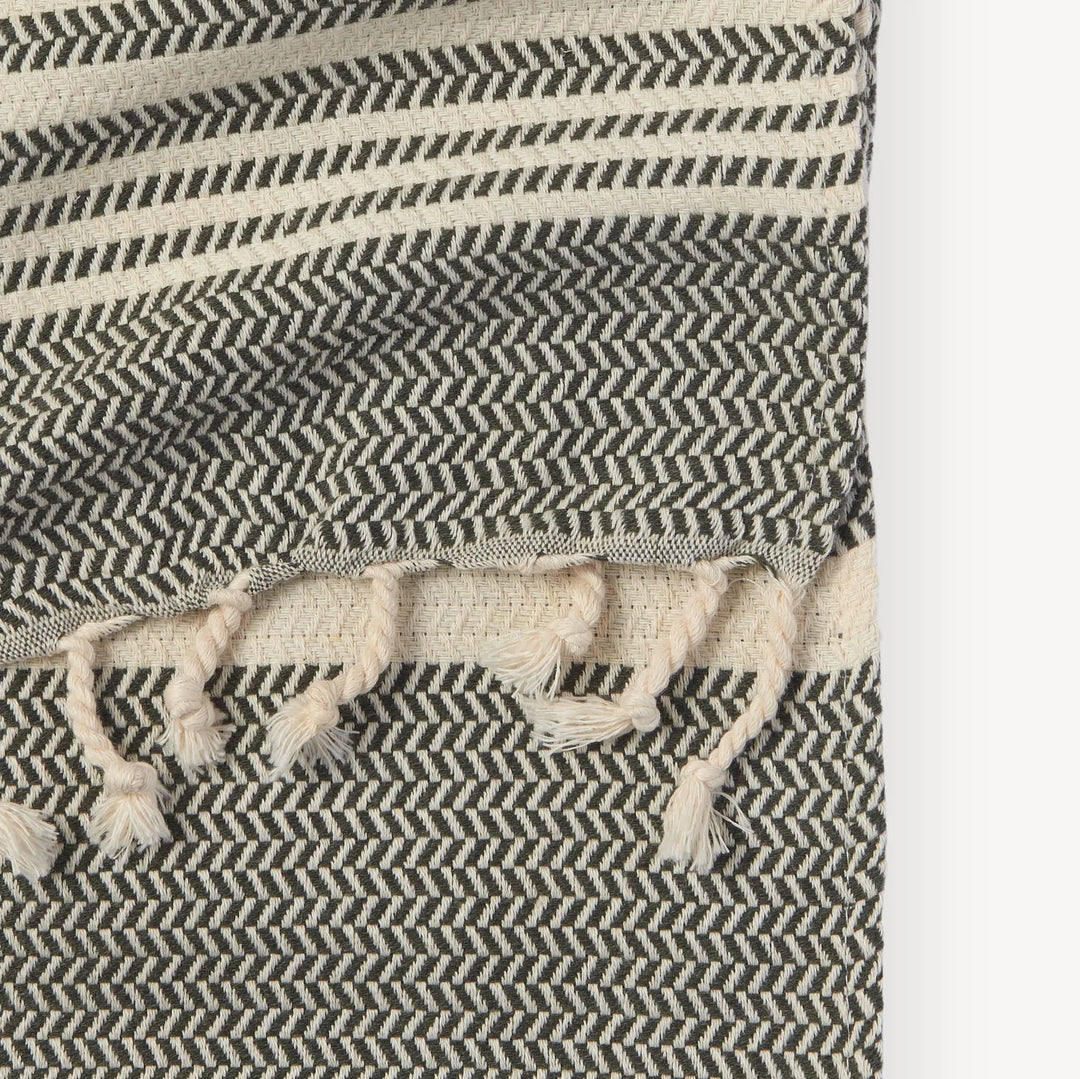 Turkish Hand Towel - Hasir - Laurel