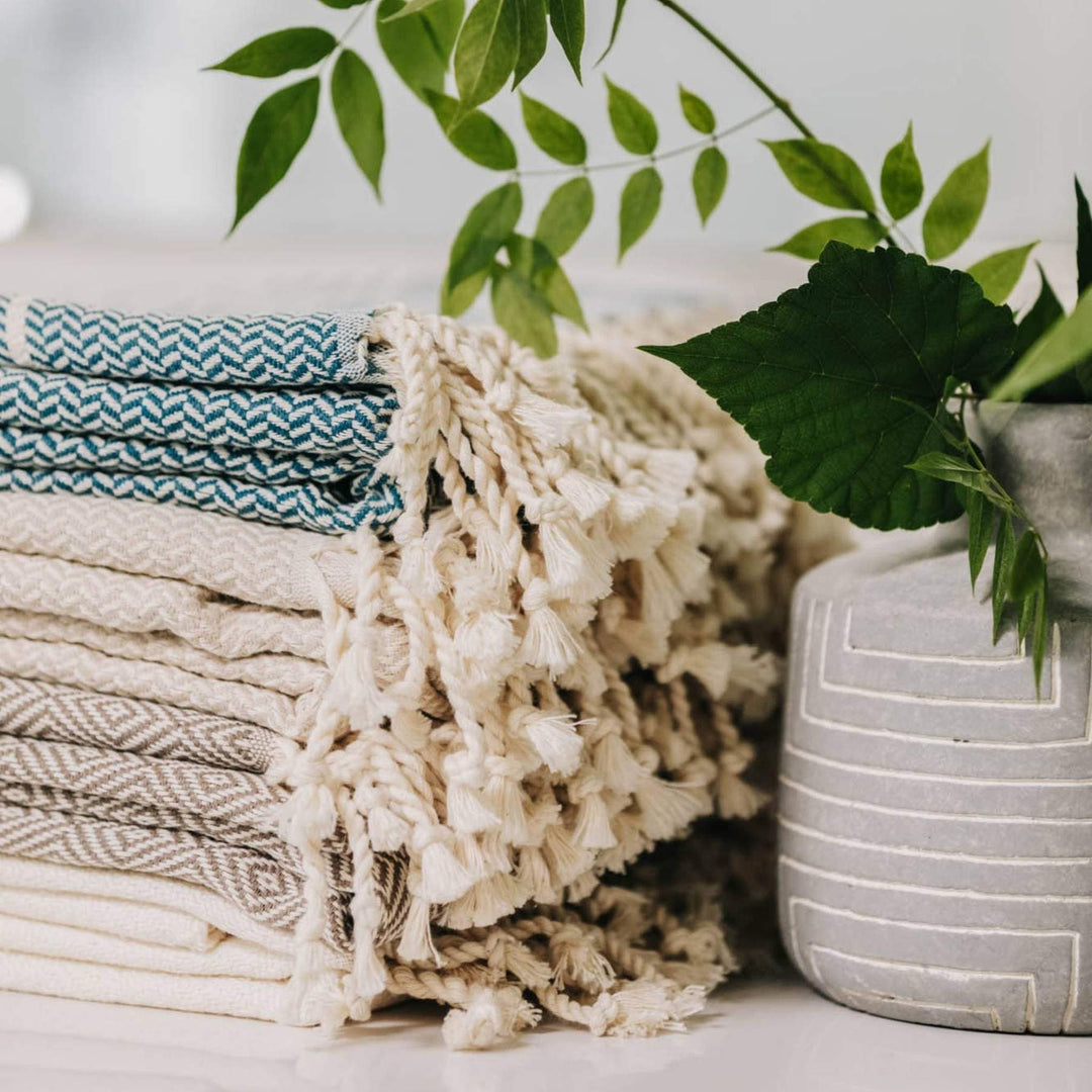 Turkish Towel - Hasir - Prussian Blue