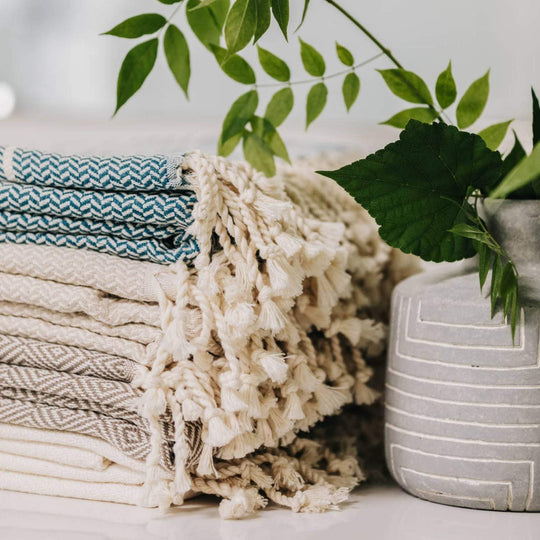 Turkish Towel - Hasir - Prussian Blue