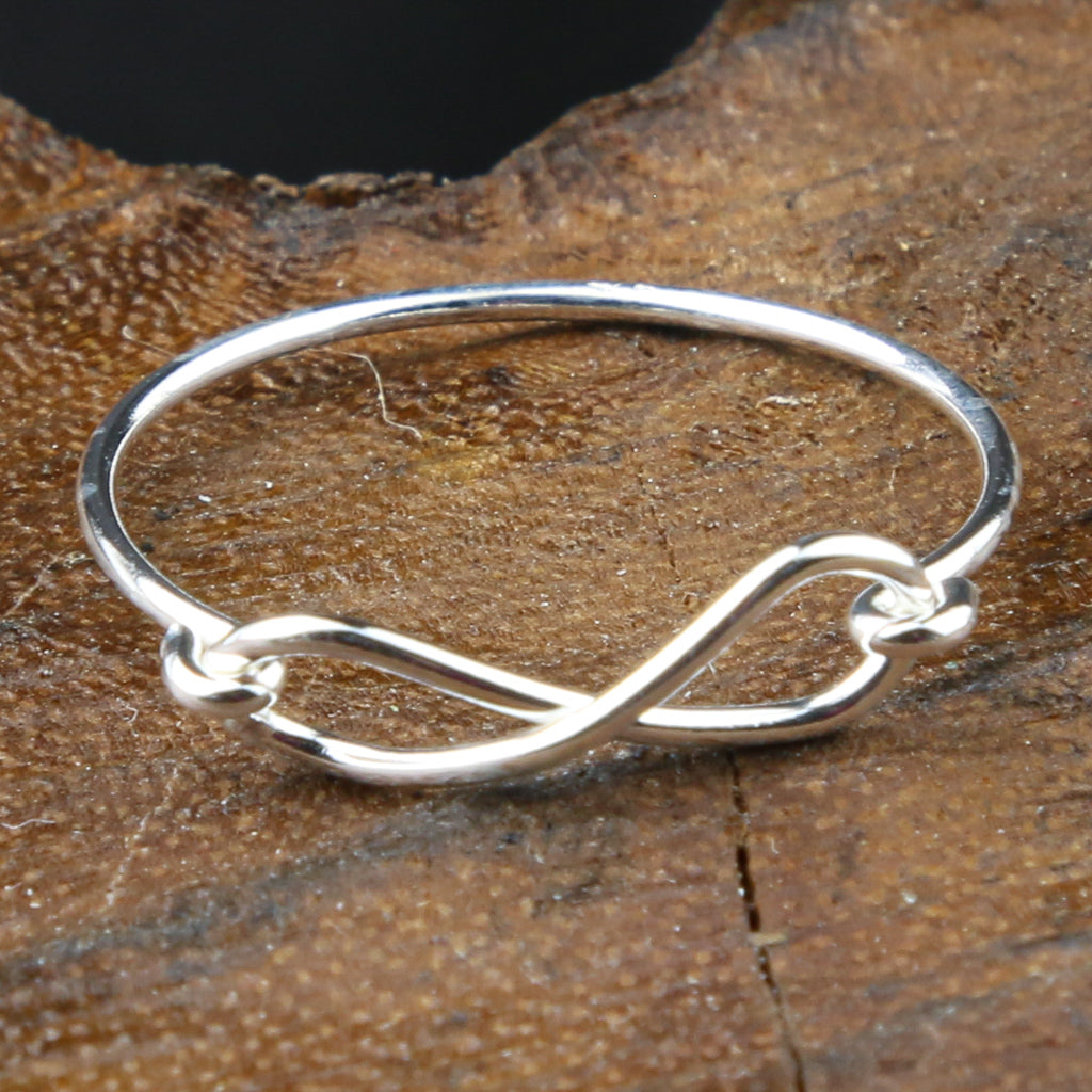 Sterling Silver Infinity Symbol Ring