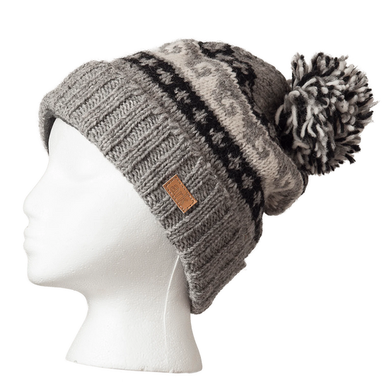 Wave Pompom Hat