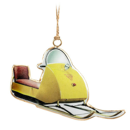 Vintage Ski Doo Ornament