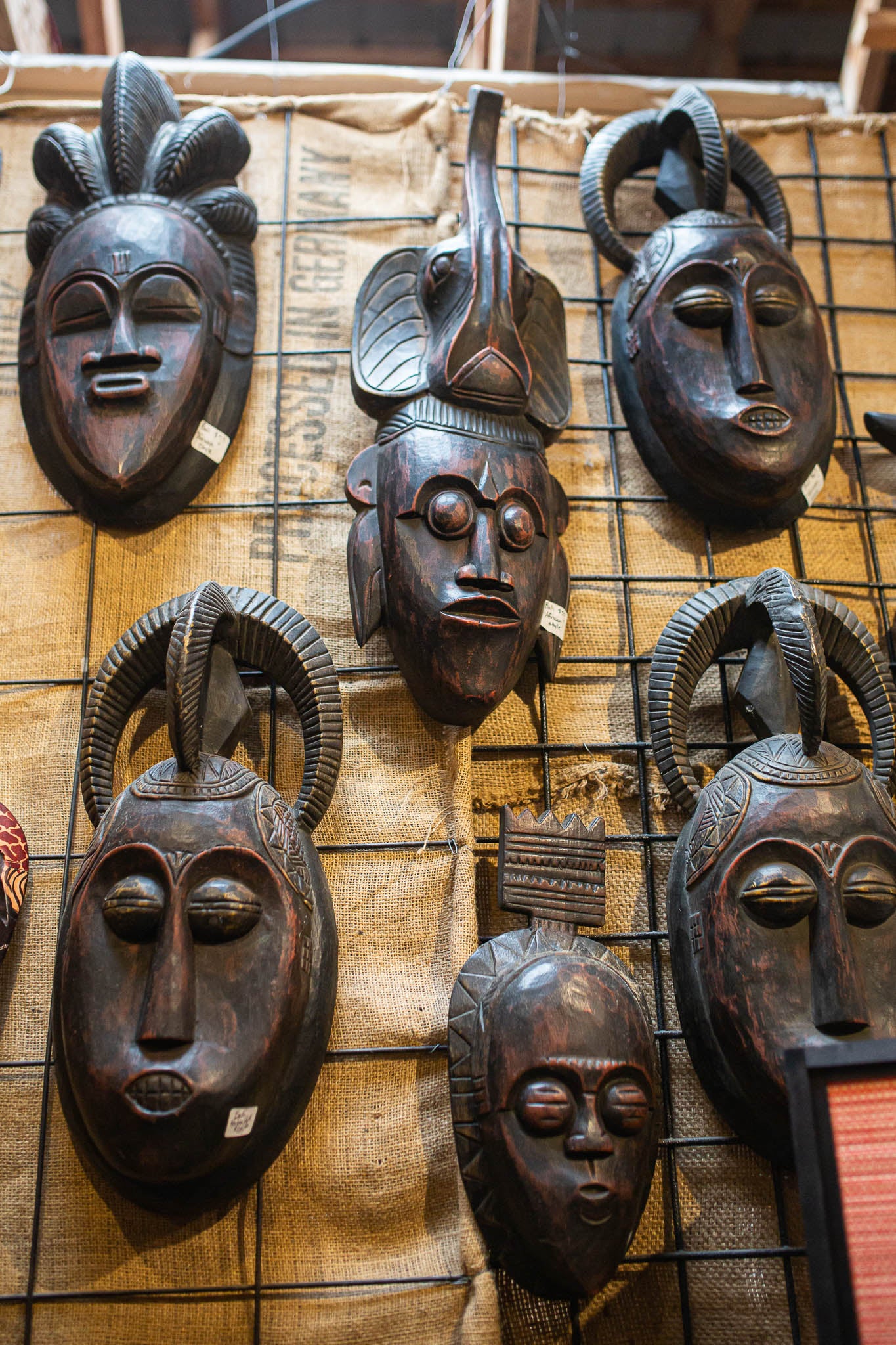 Zebra Mask Large- Kenya – One World Bazaar