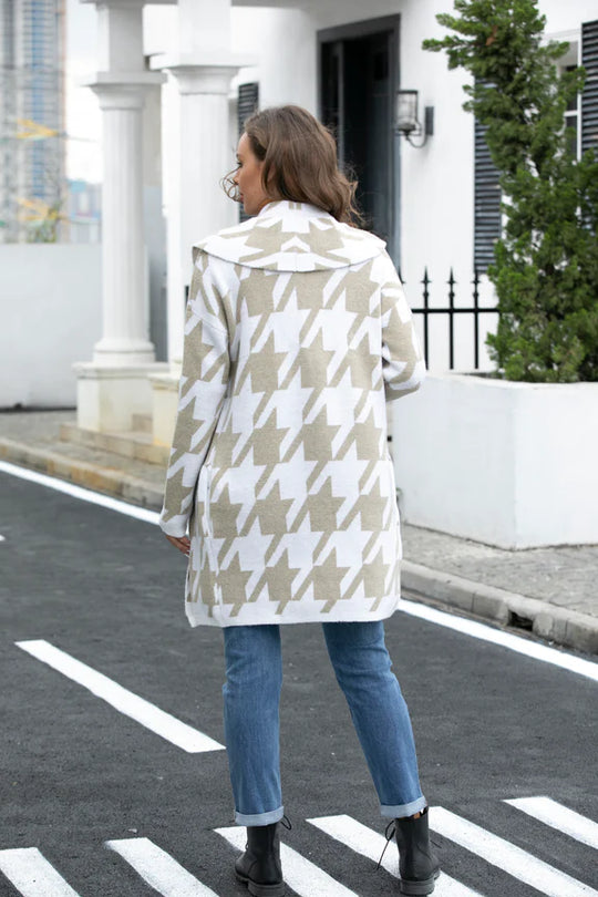 Houndstooth Cardigan