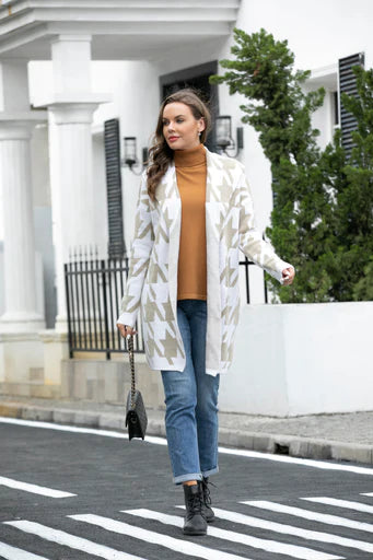 Houndstooth Cardigan