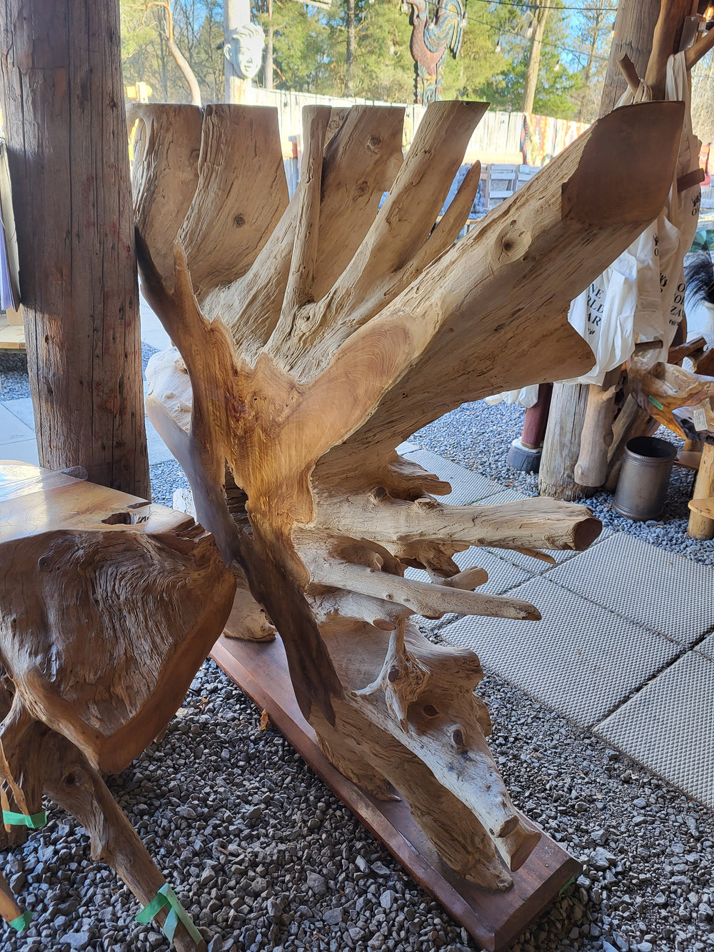 Indonesian Teak Root Sculpture