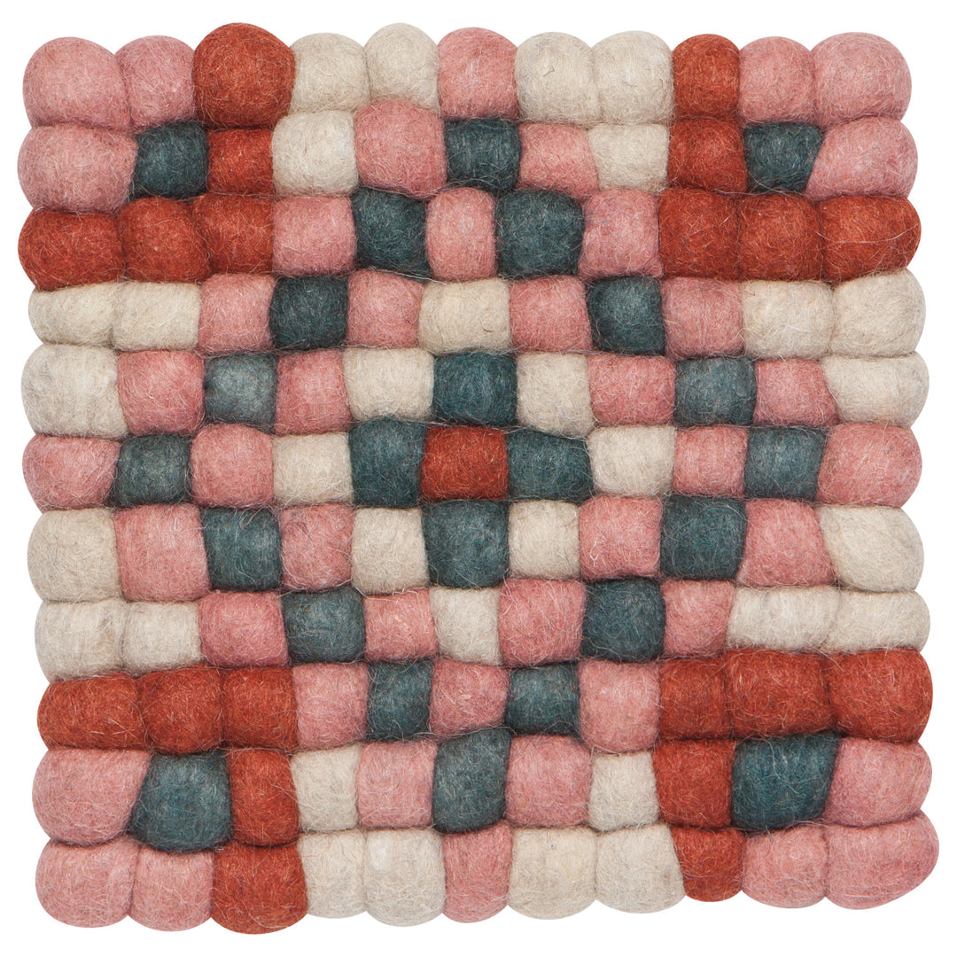 Terra Wool Felt Ball Trivet