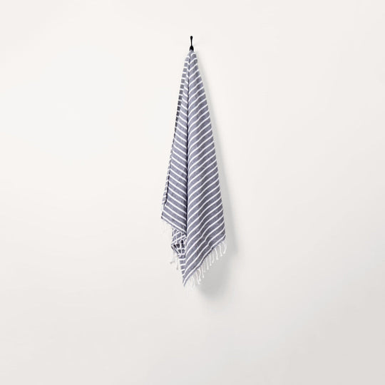 Turkish Hand Towel - Emma - Black