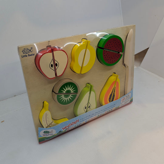 Raised Cut Fruits Wooden Puzzle