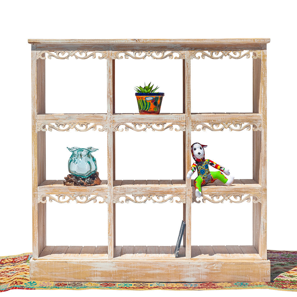 9-Pocket Shelf Unit