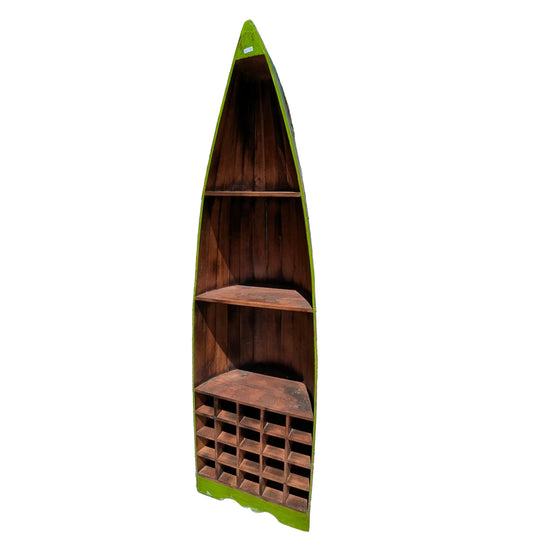 Boat Shelf Unit Albasia Wood