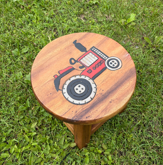 Monkeypod Wood Kid Stool
