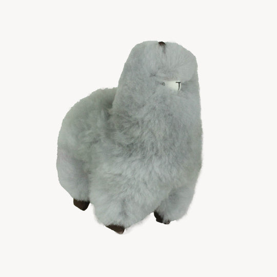 Alpaca Fur 12" Standing Alpaca