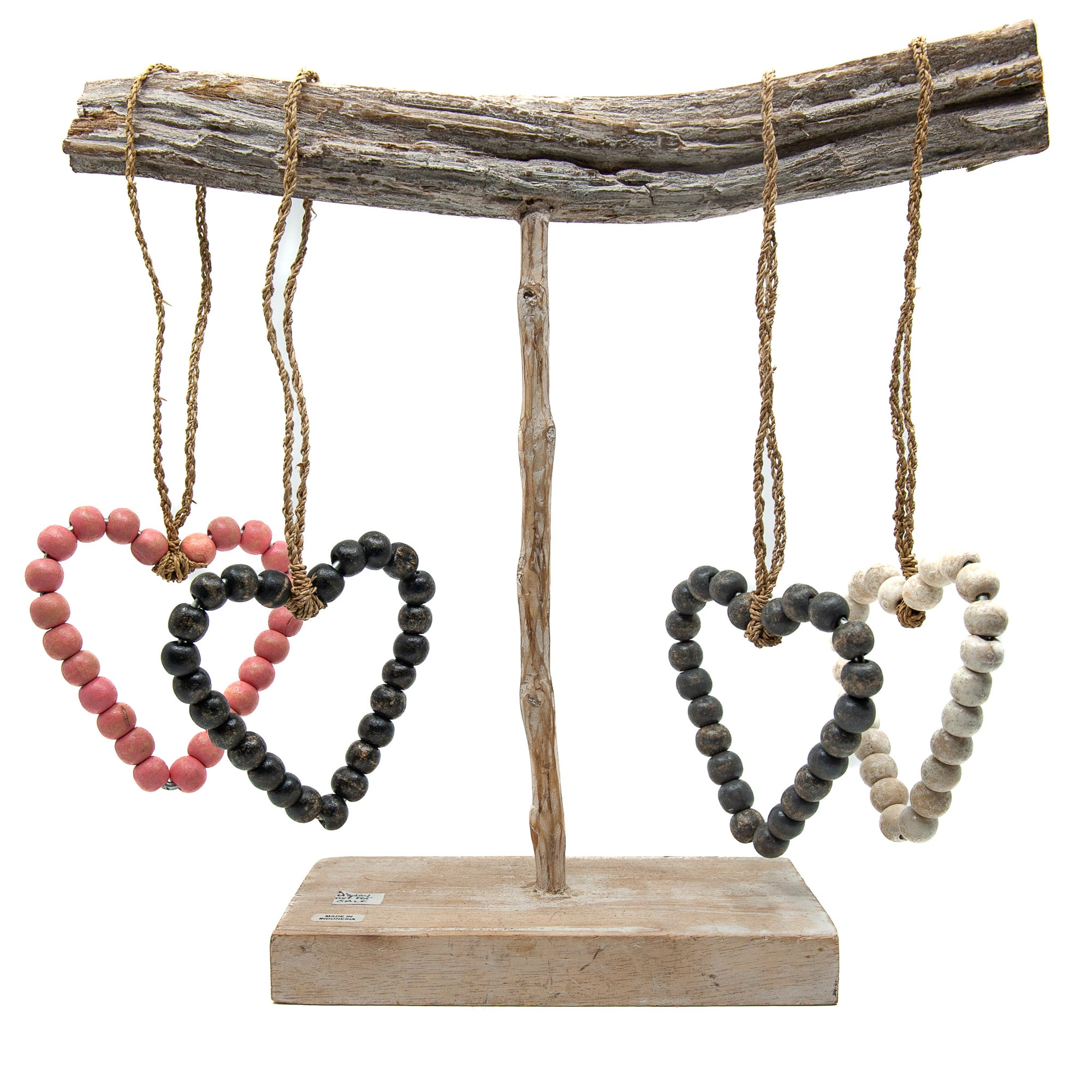 Bail Heart Hanging Bead Decor