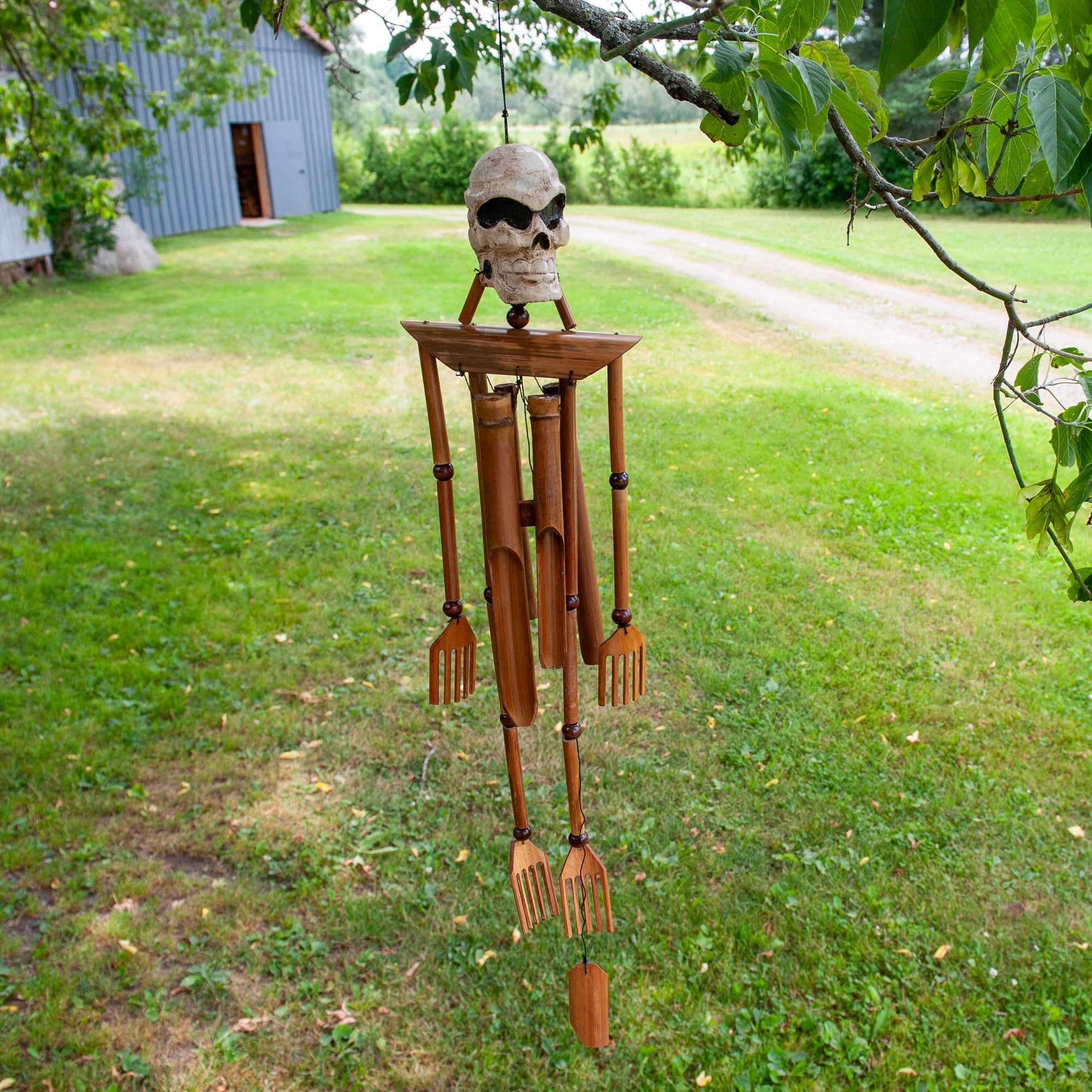 Balinese Skeleton Wind-Chimes