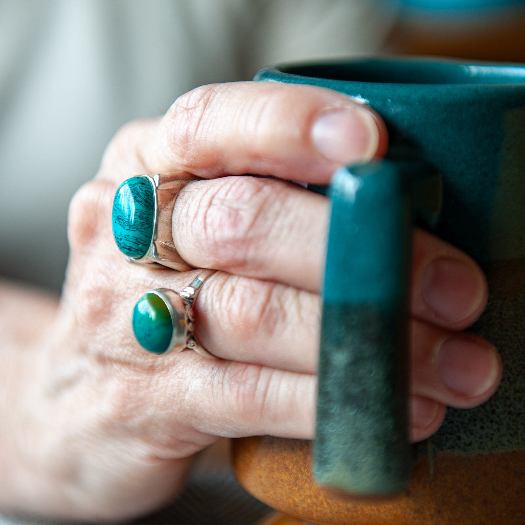 Turquoise Chunky Ring