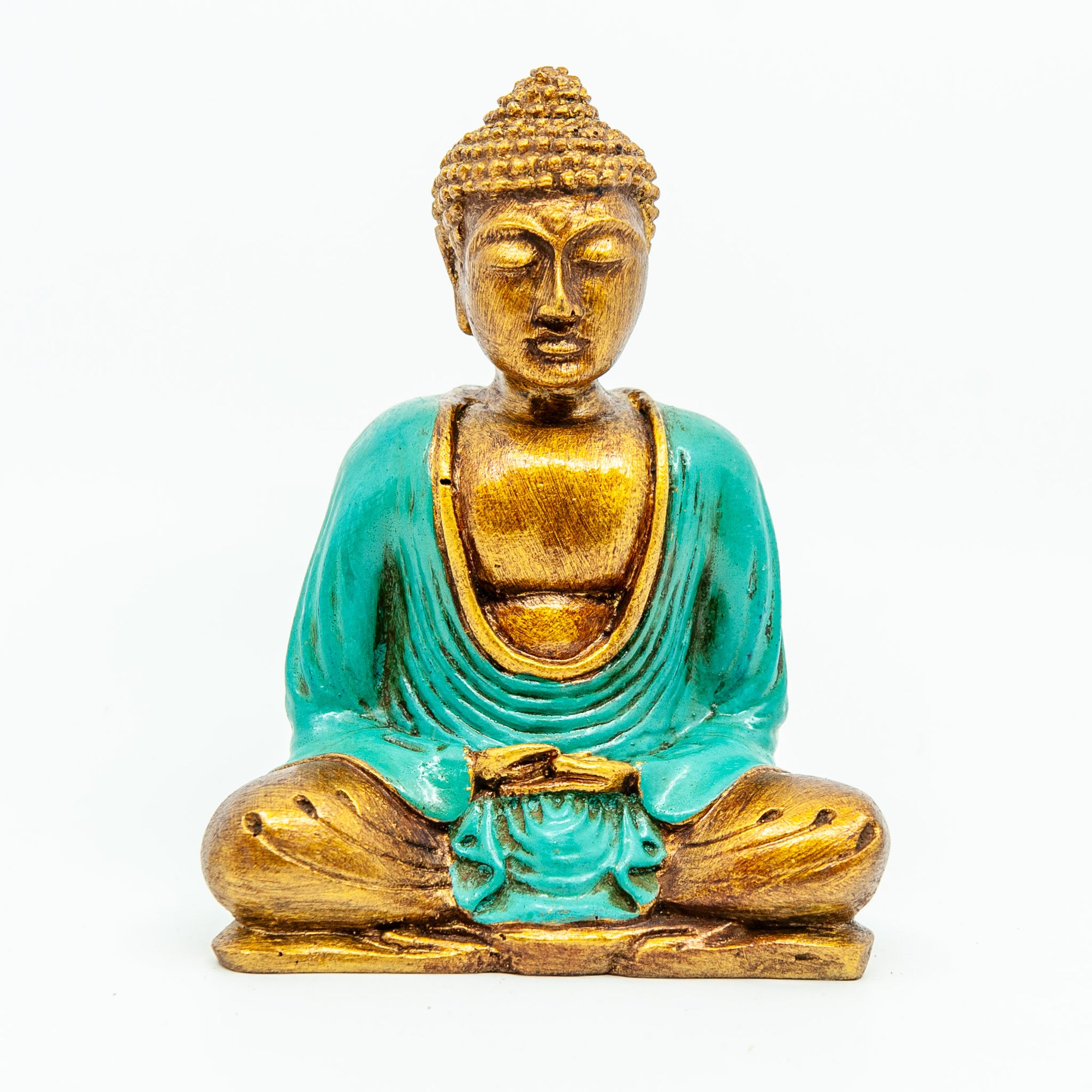 Resin Meditating Buddha - 15 CM