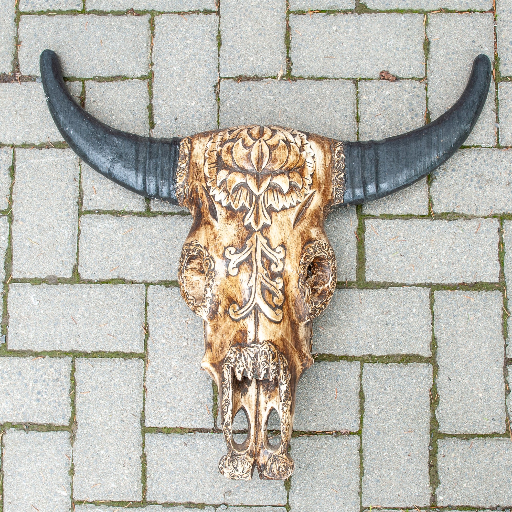 Masque Buffalo-Lotus Blanc
