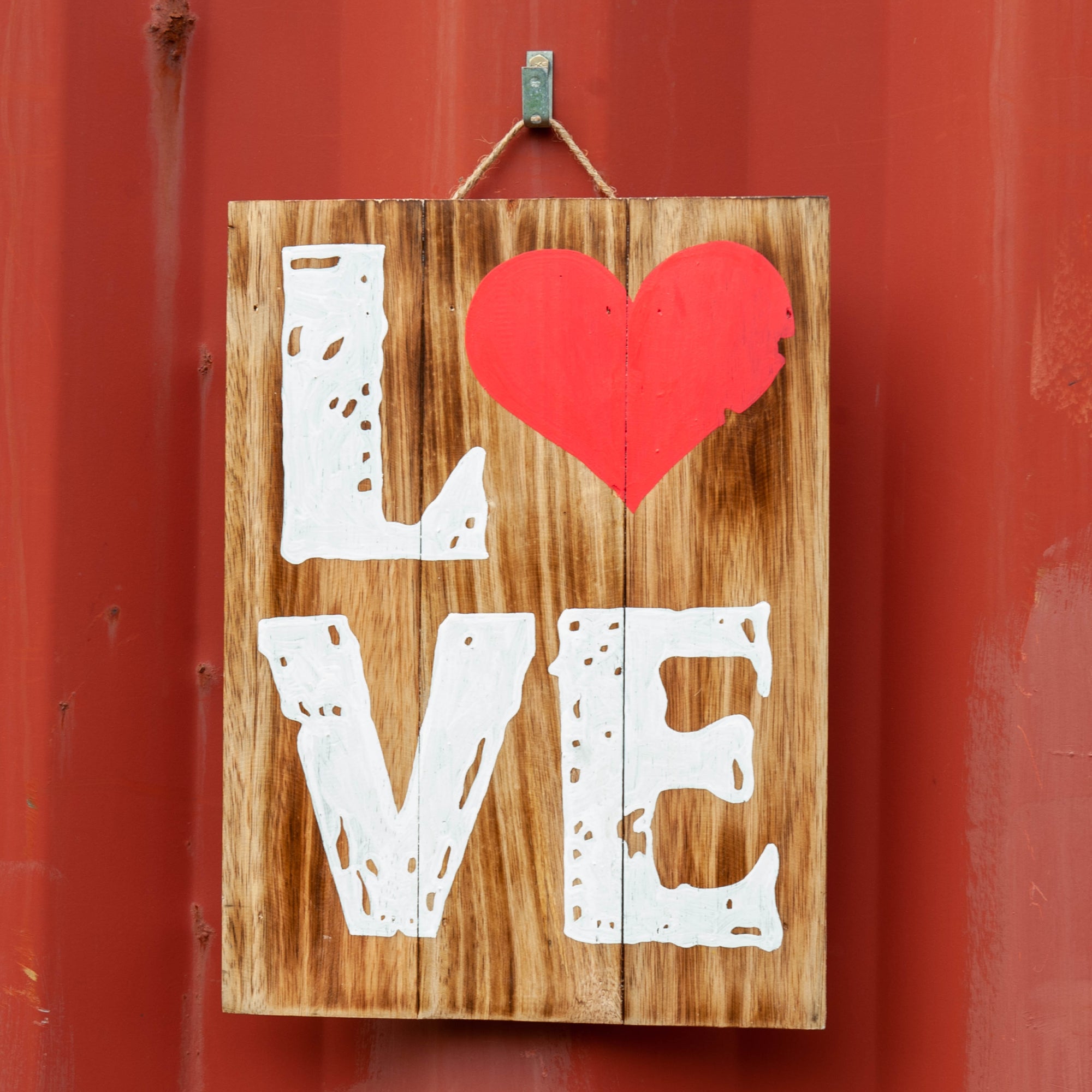 LOVE - Wooden Sign