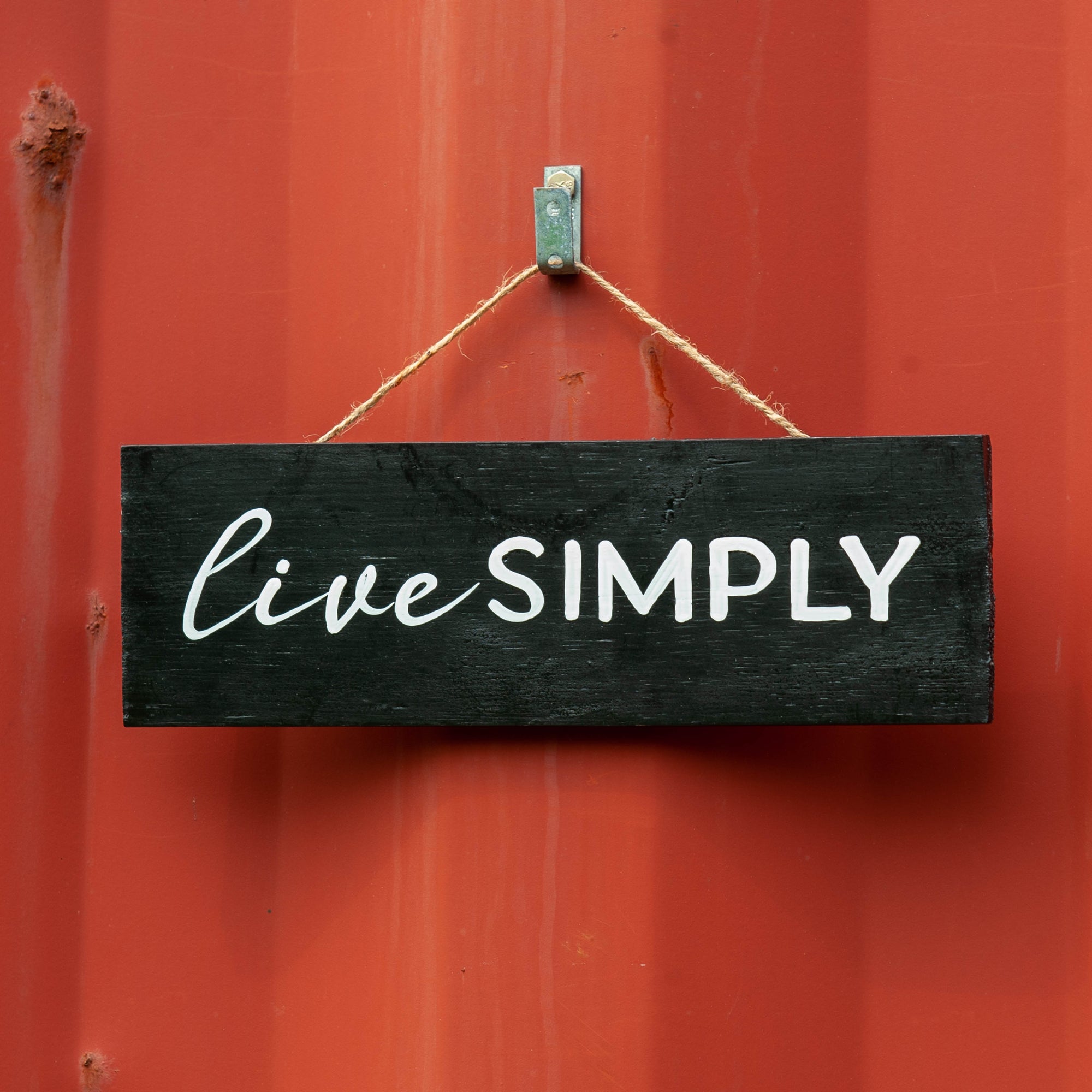 Live Simply - Wood Sign