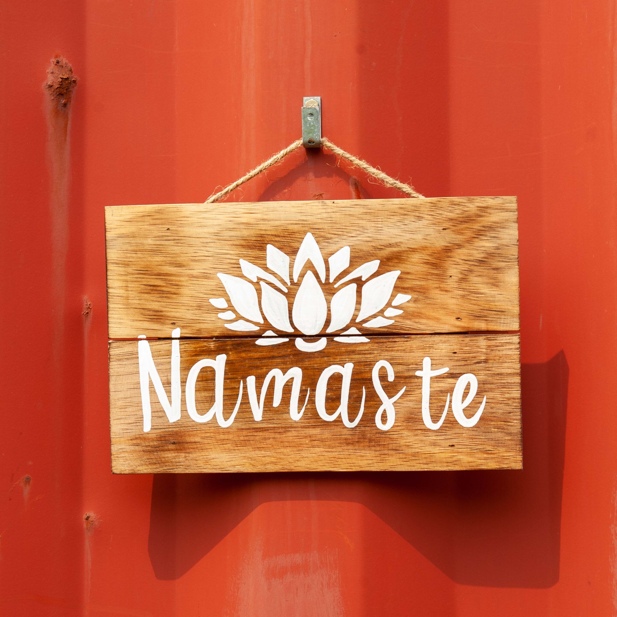 Namaste - Wood Sign