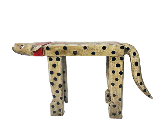 Flat Head Reclaimed Teak Cat Bench