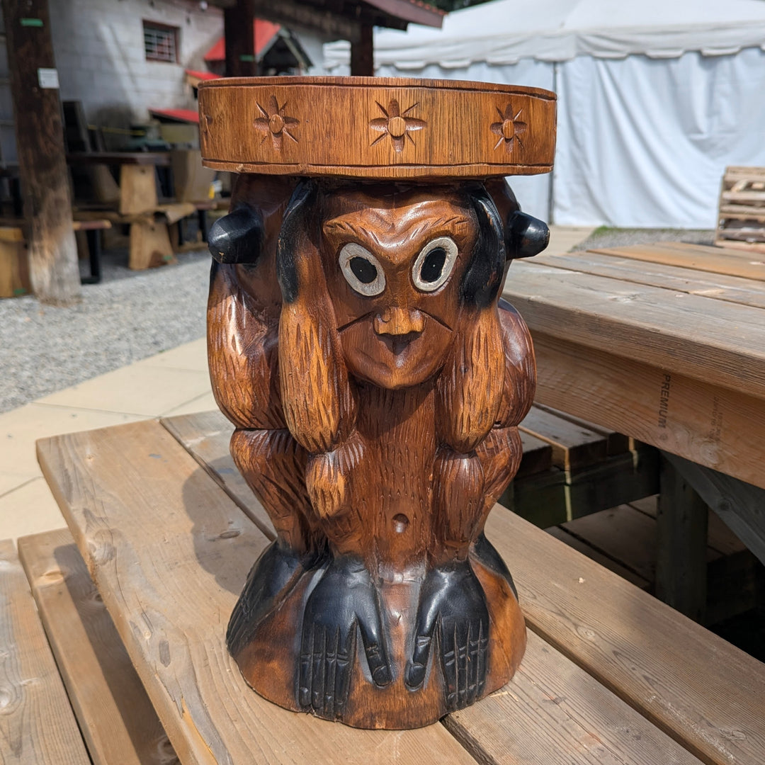 Three Wise Monkeys Side Table
