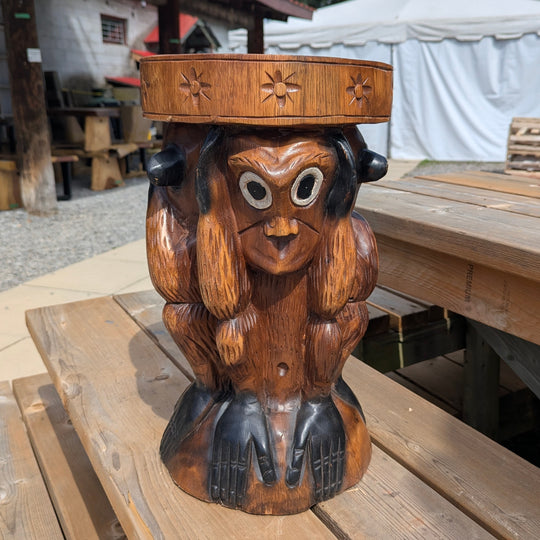 Three Wise Monkeys Side Table