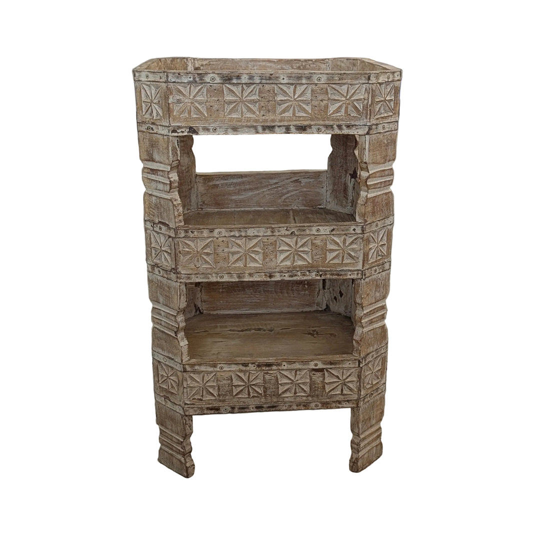 Reclaimed Teak Tray Stand