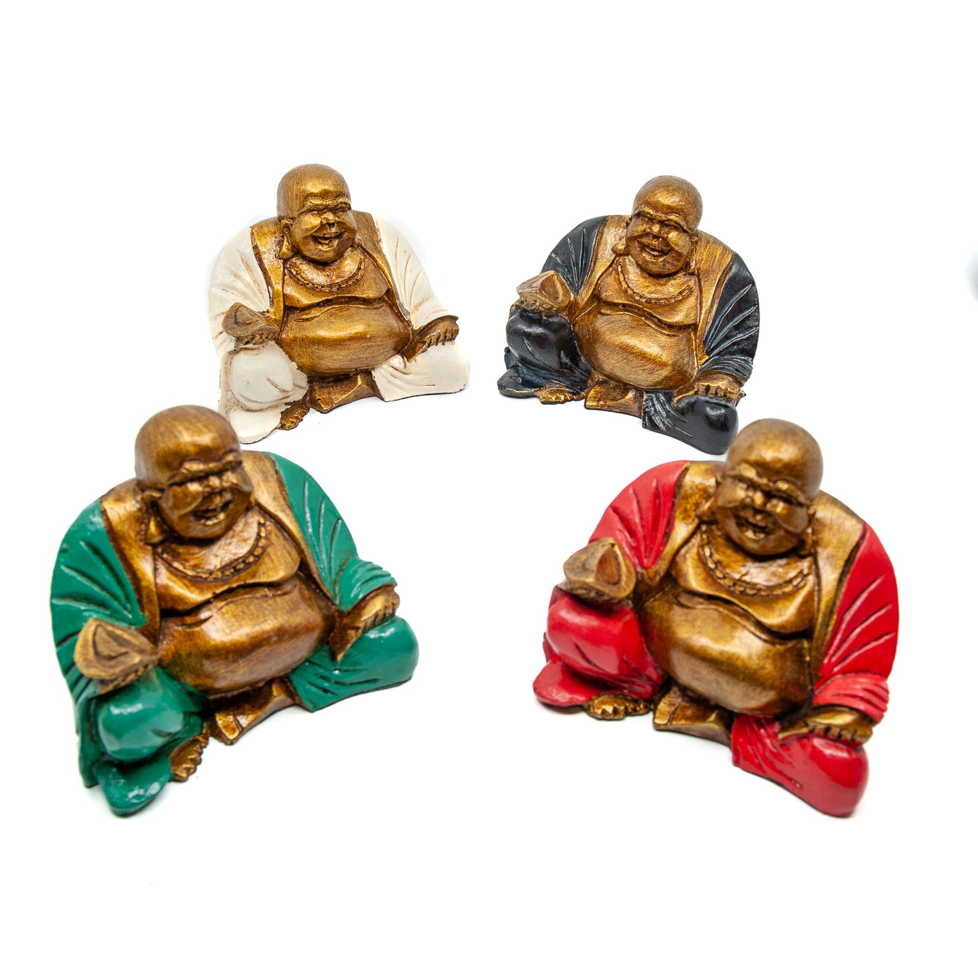 Happy Resin Buddha - Small