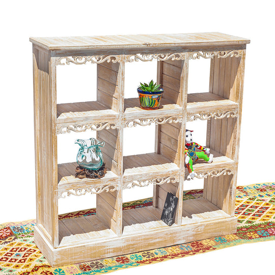 9-Pocket Shelf Unit