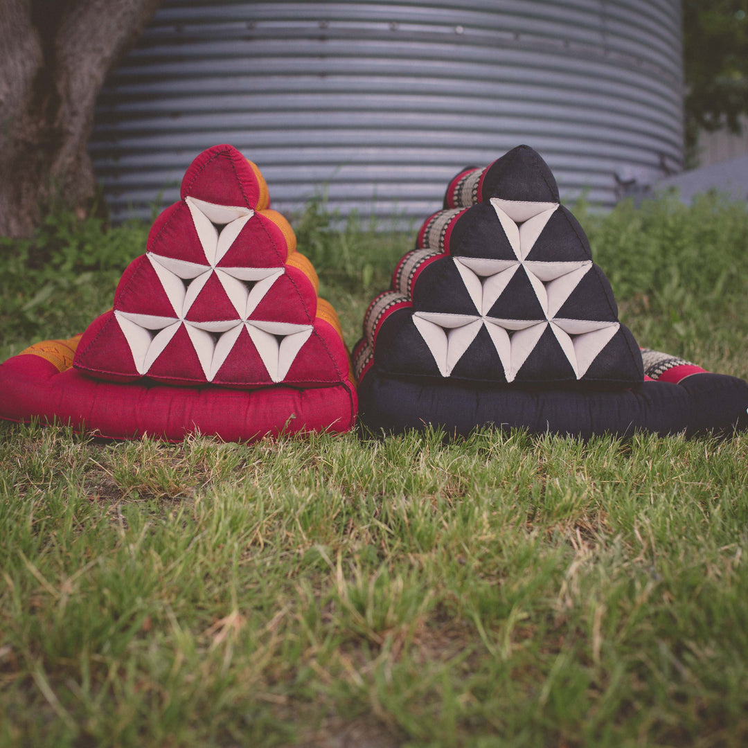 Foldable Thai Triangle Yoga Cushion