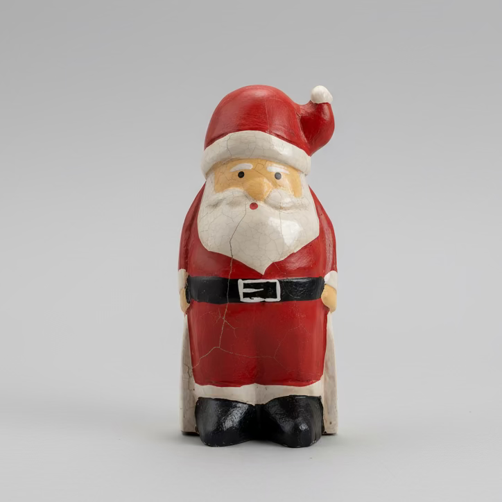 Balinese Wood Holding Belt Santa