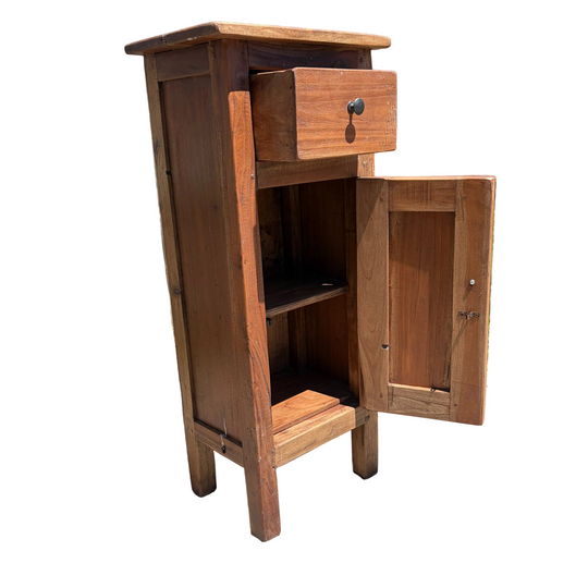 The Seminyak Slim Reclaimed Wood Nightstand