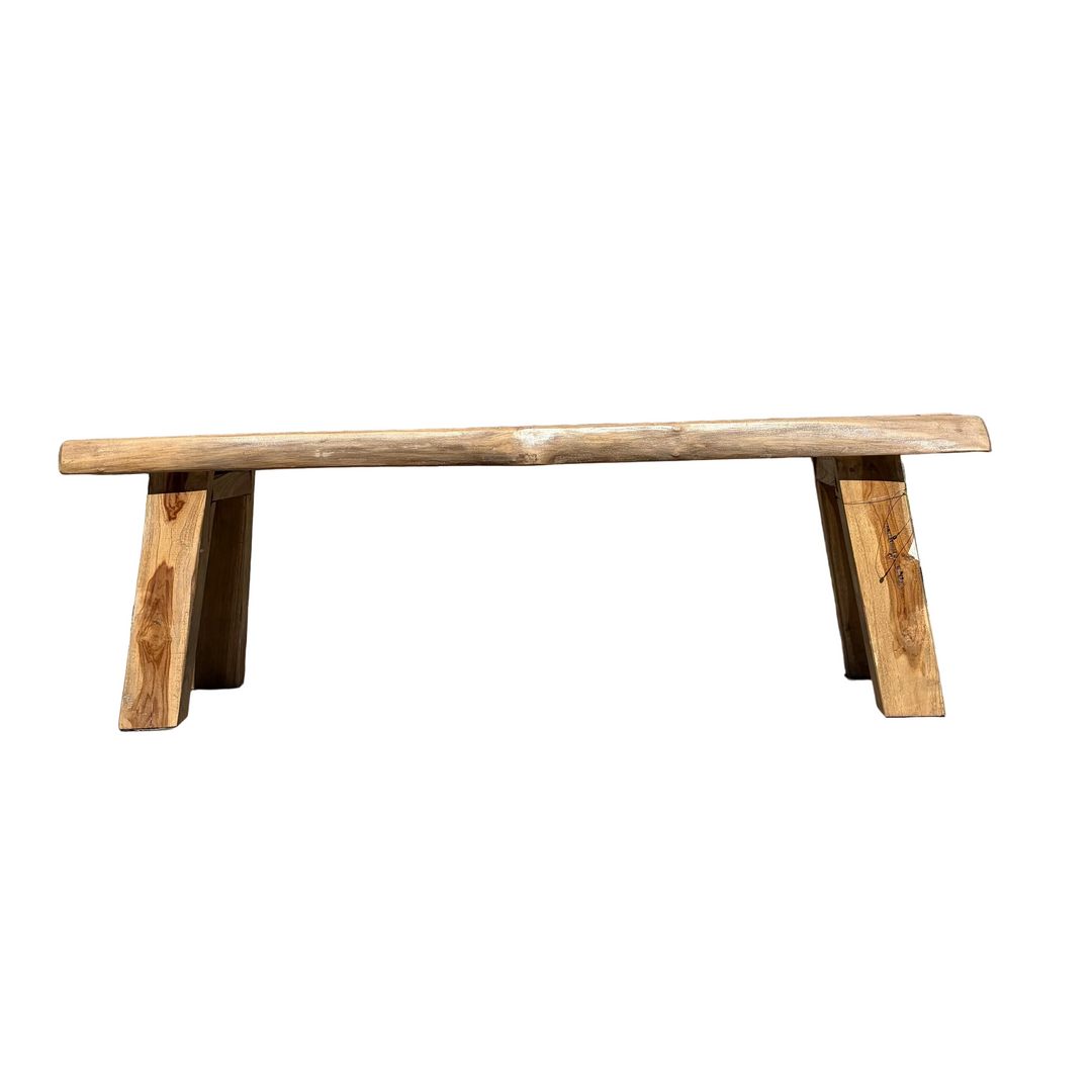 Classic Reclaimed Wood Bench
