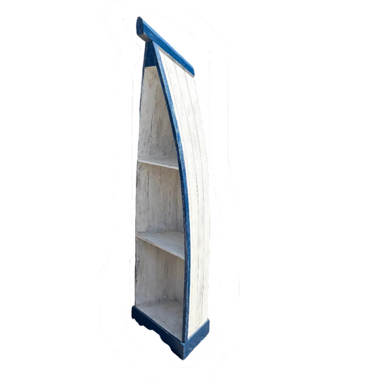 Boat Shelf Unit Albasia Wood