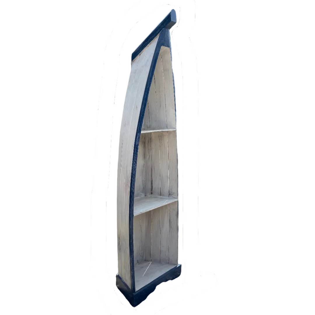 Boat Shelf Unit Albasia Wood