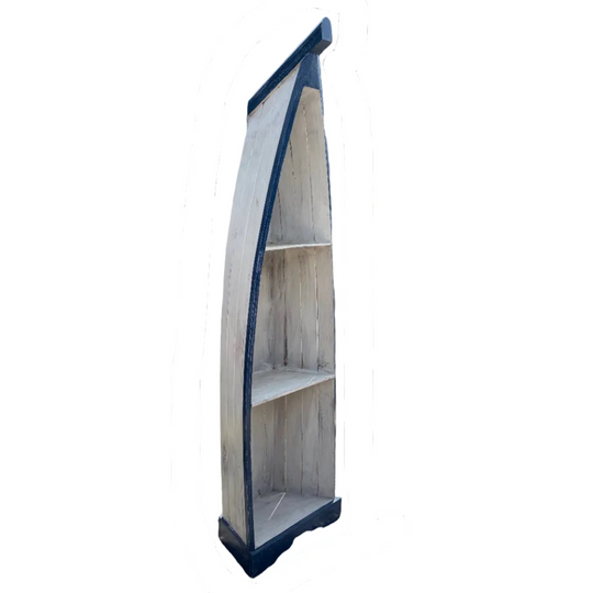 Boat Shelf Unit Albasia Wood