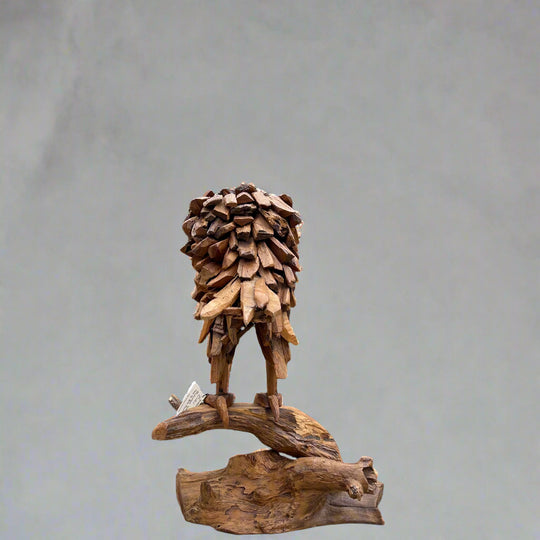 Table d'appoint en teck récupéré
