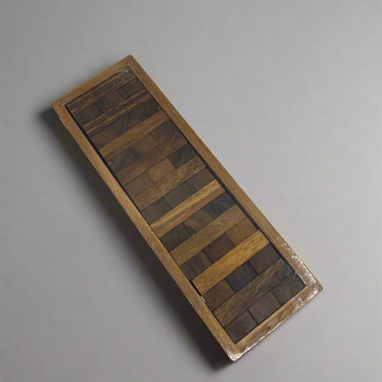 Handcarved Wooden Stacking Game