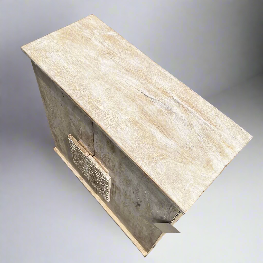 Wooden storage box background