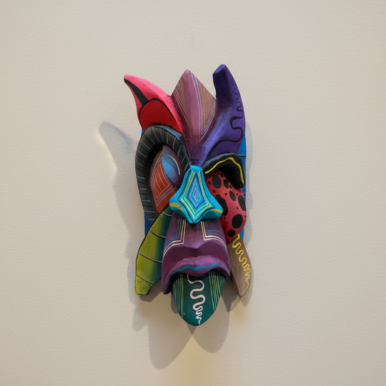 Costa Rican Balsa Wood Mask - X-Small