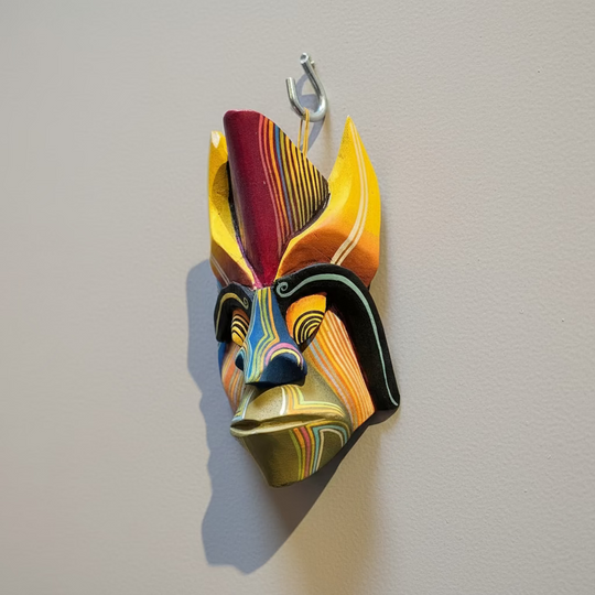 Costa Rican Balsa Wood Mask - X-Small