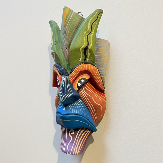 Costa Rican Balsa Wood Mask - X-Small