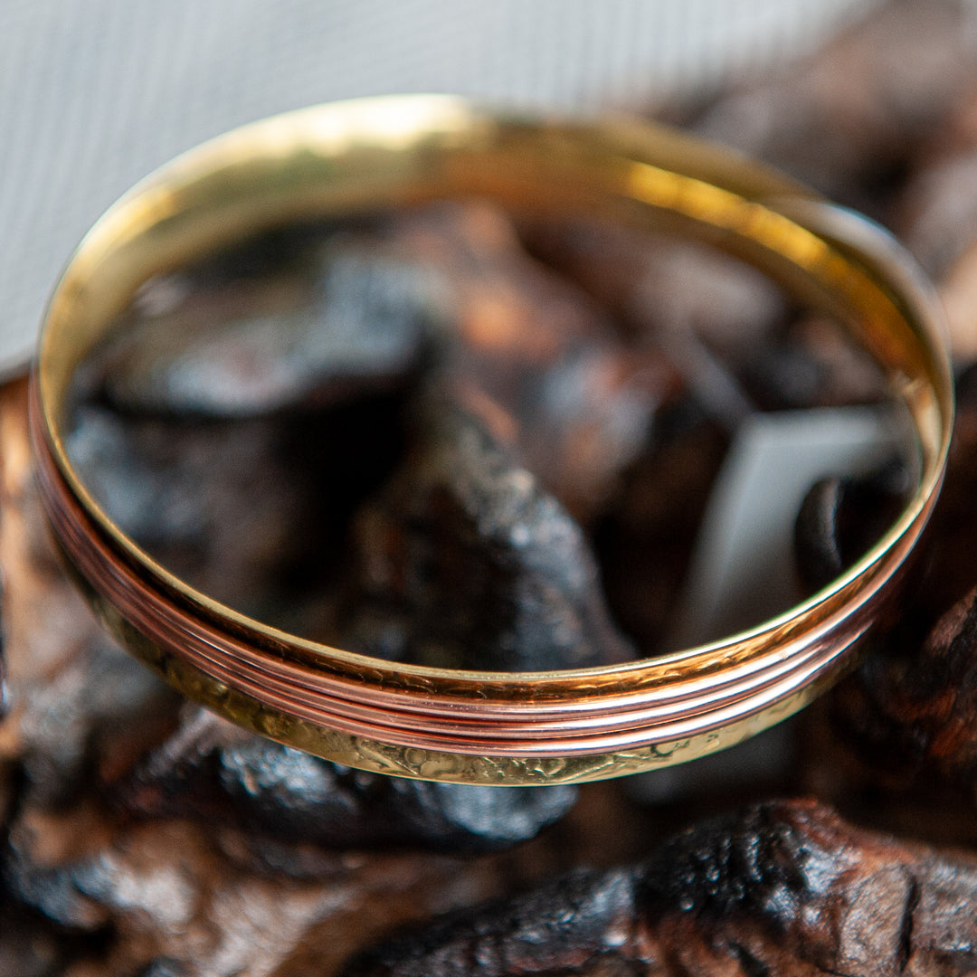 Bague Méditation Cuivre Multi Bandes