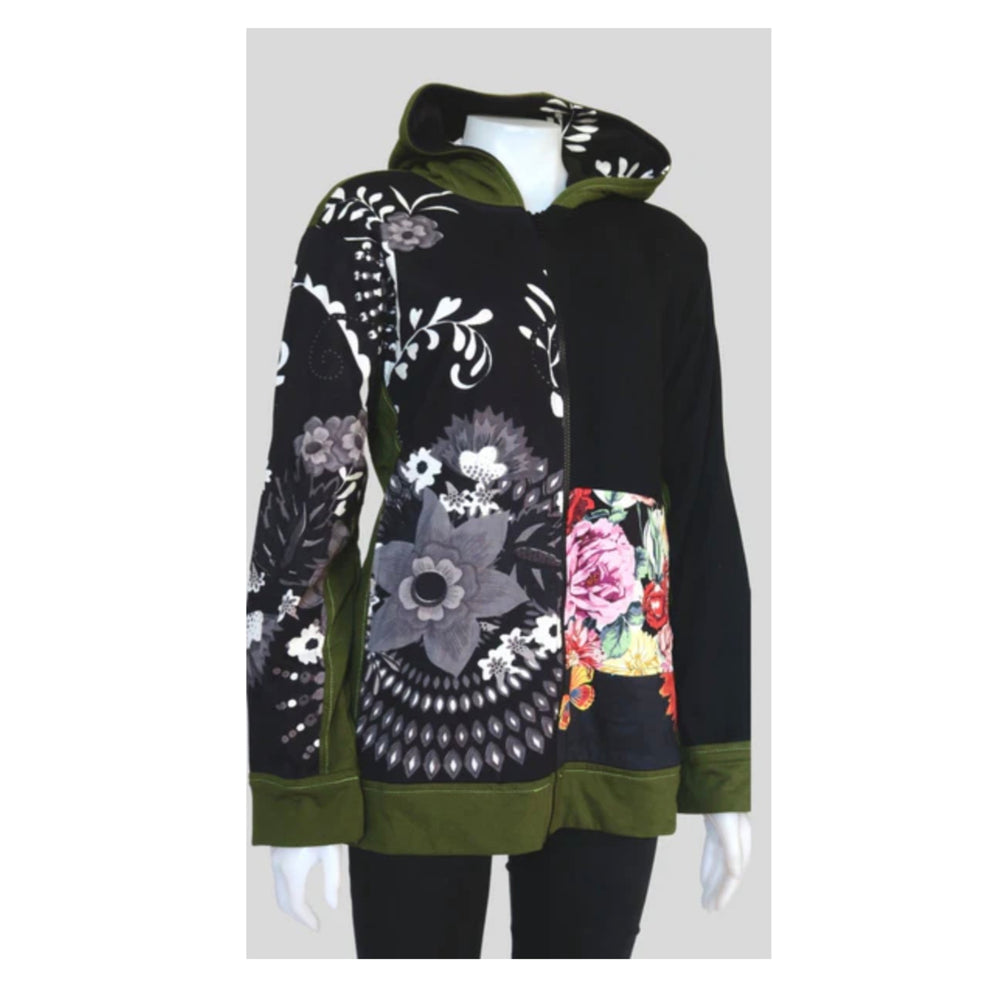 Sinker Print Patch Hoody Jacket