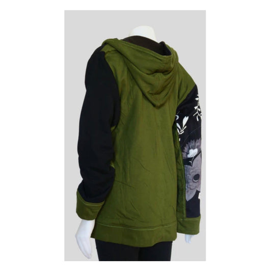 Sinker Print Patch Hoody Jacket