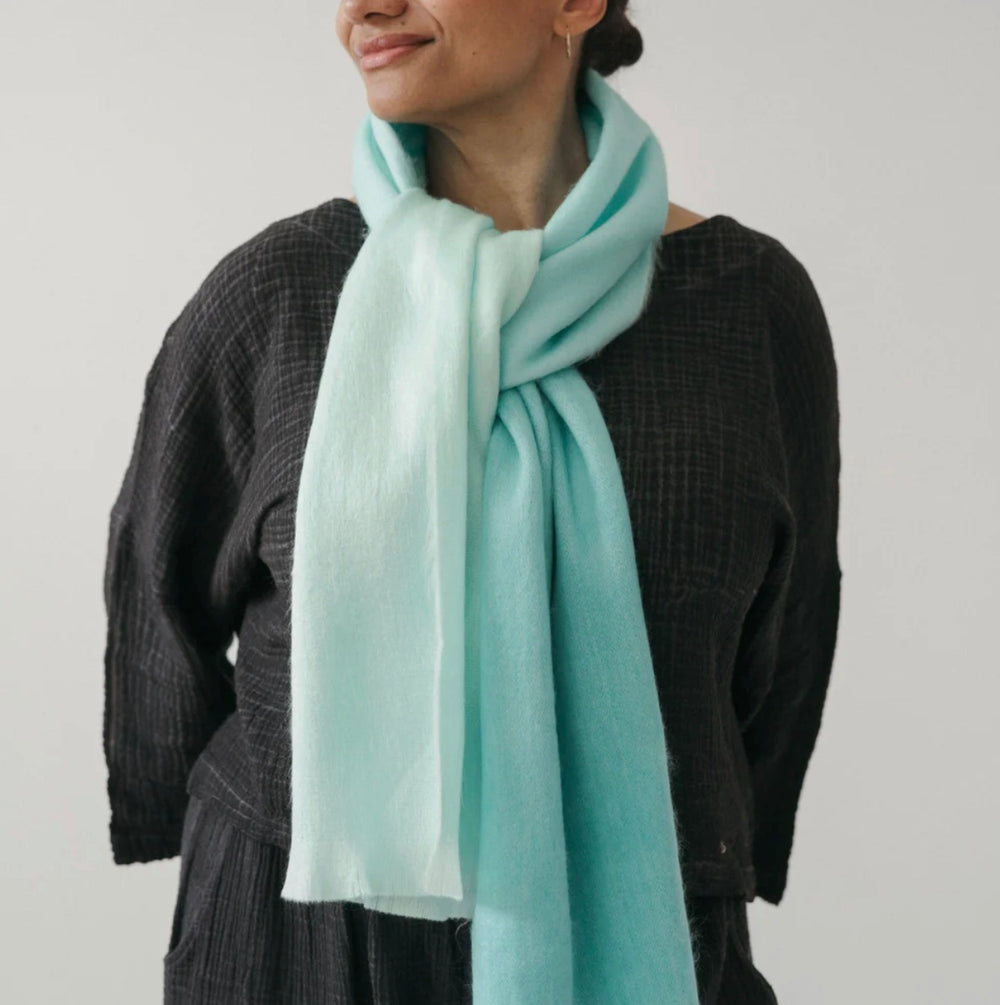 Écharpe en Alpaga - Café