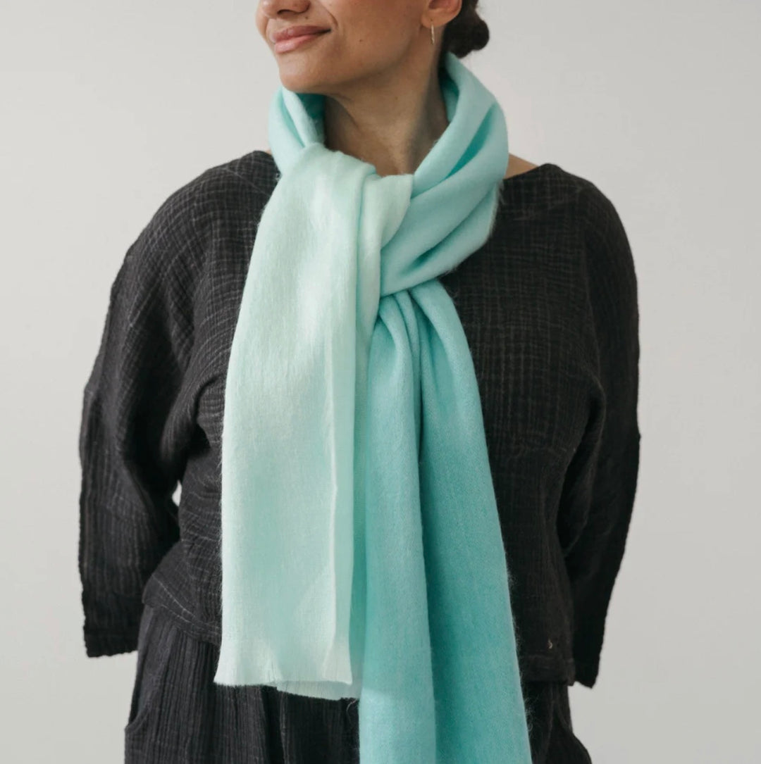 Écharpe en Alpaga - Café